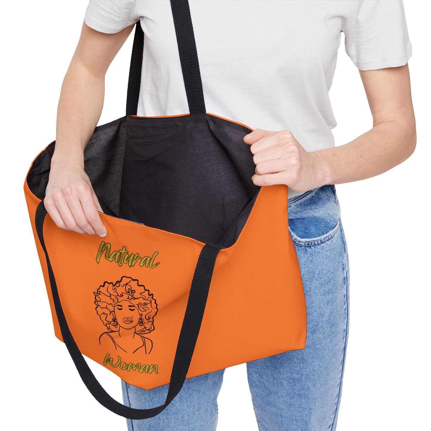 Natural Woman All About Me (BL) Weekender Tote Bag CRUSTA