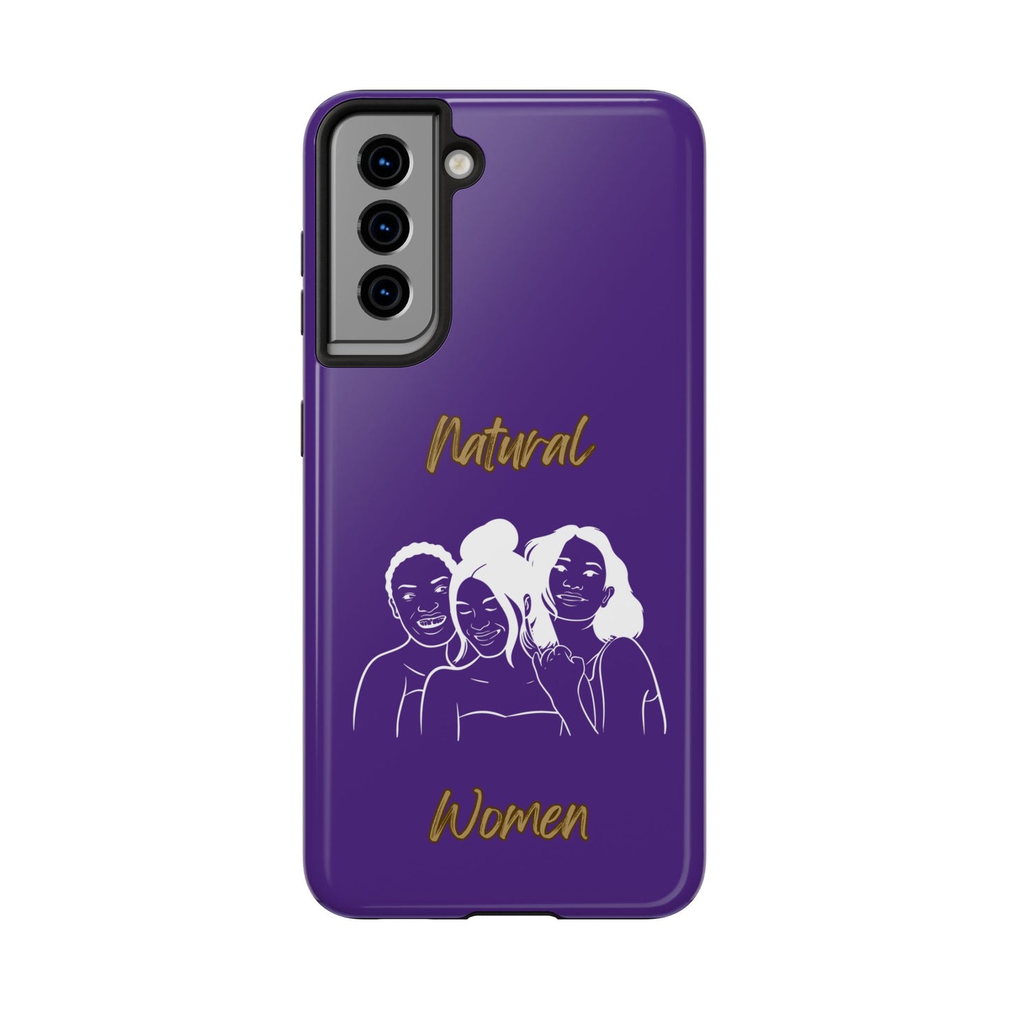 Natural Women Laughing Friends (WL)Tough Phone Cases PURPLE