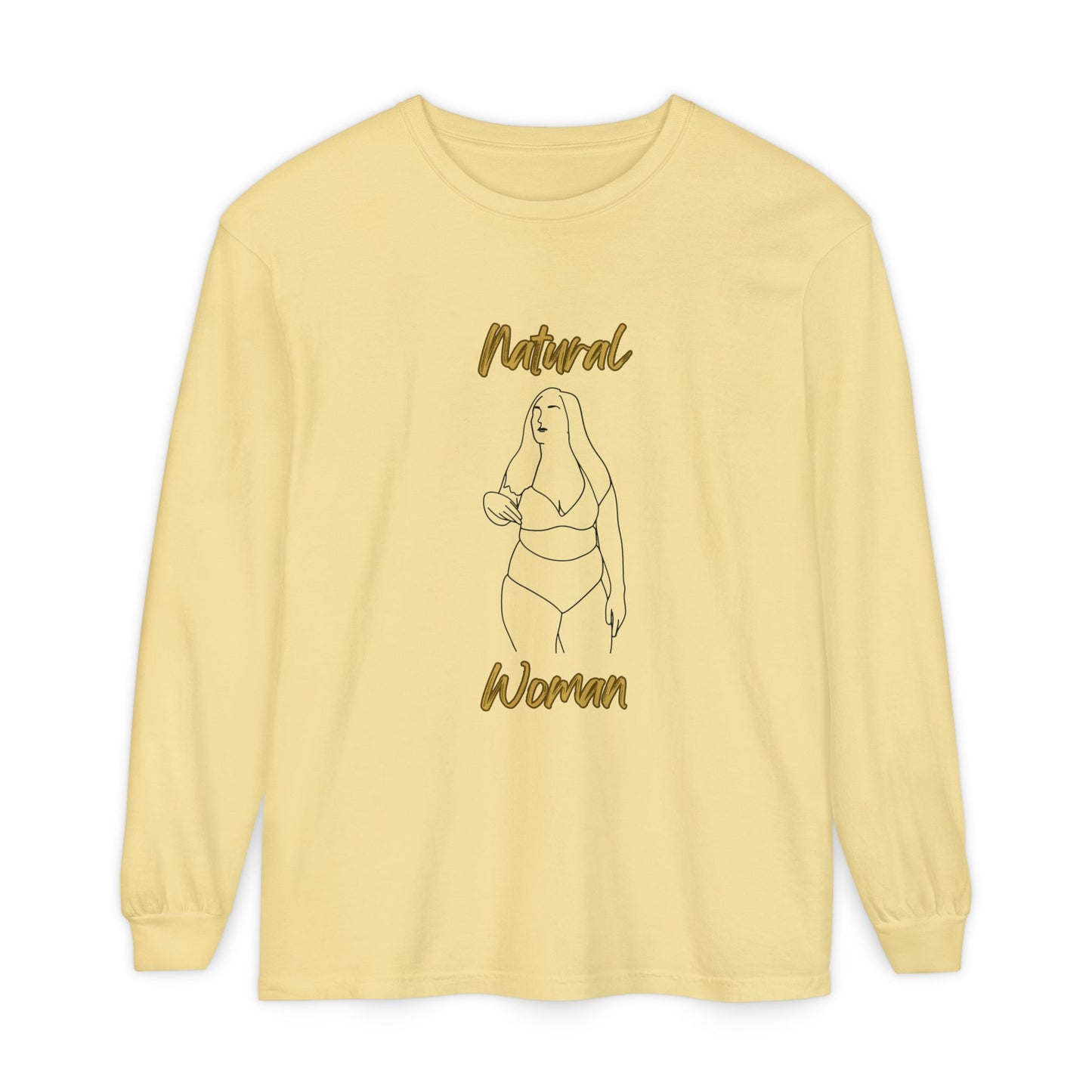 Natural Woman Full Beauty (BL) Long Sleeve T-Shirt