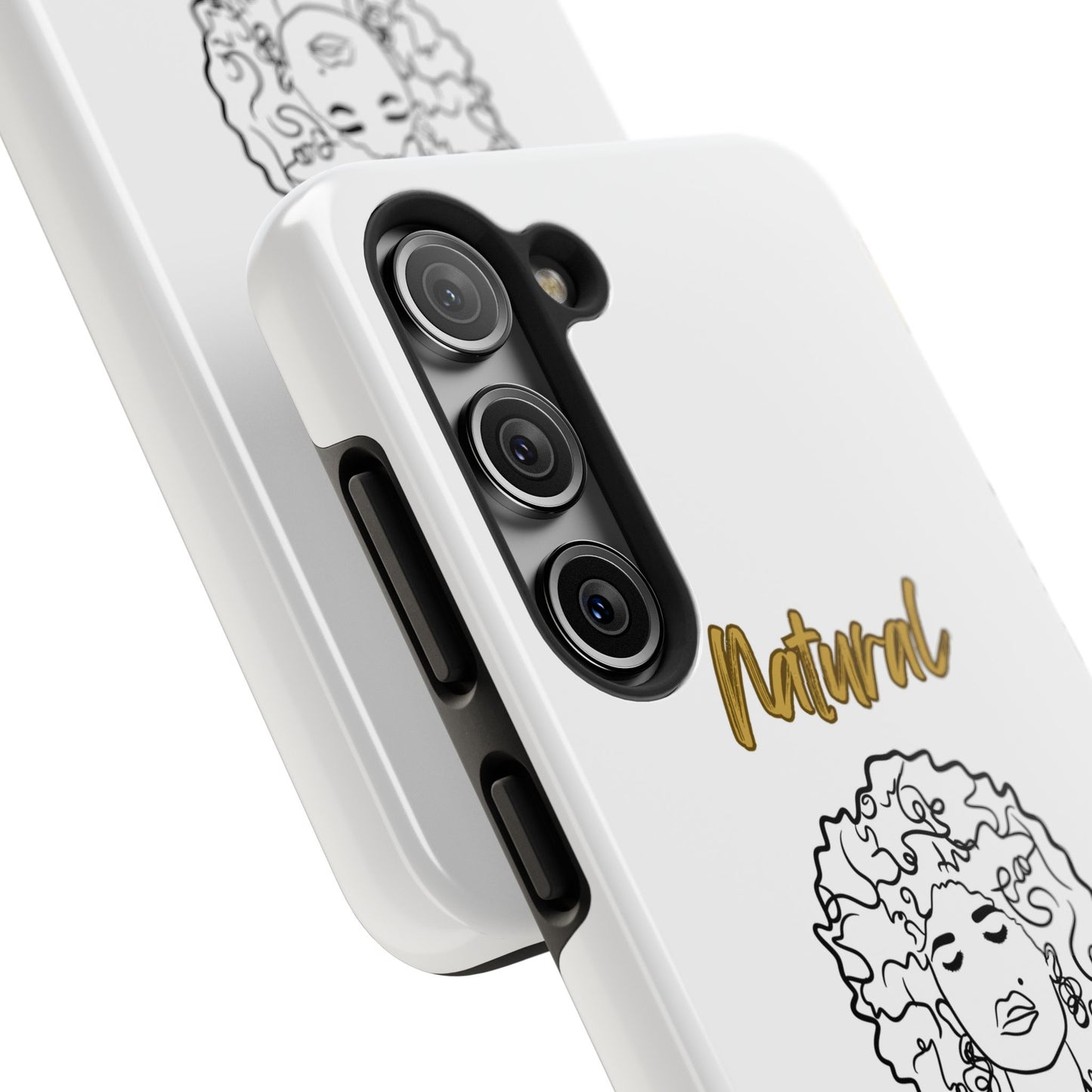 Natural Woman All About Me (BL)Tough Phone Cases WHITE