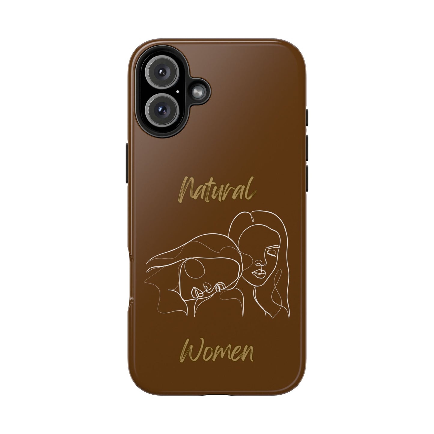 Natural Woman Sisters (WL)Tough Phone Cases BROWN