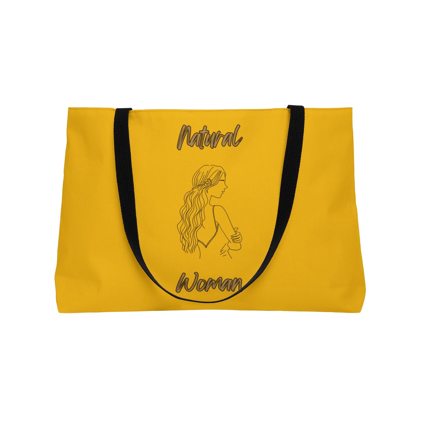 Natural Woman Young Woman (BL) Weekender Tote Bag YELLOW