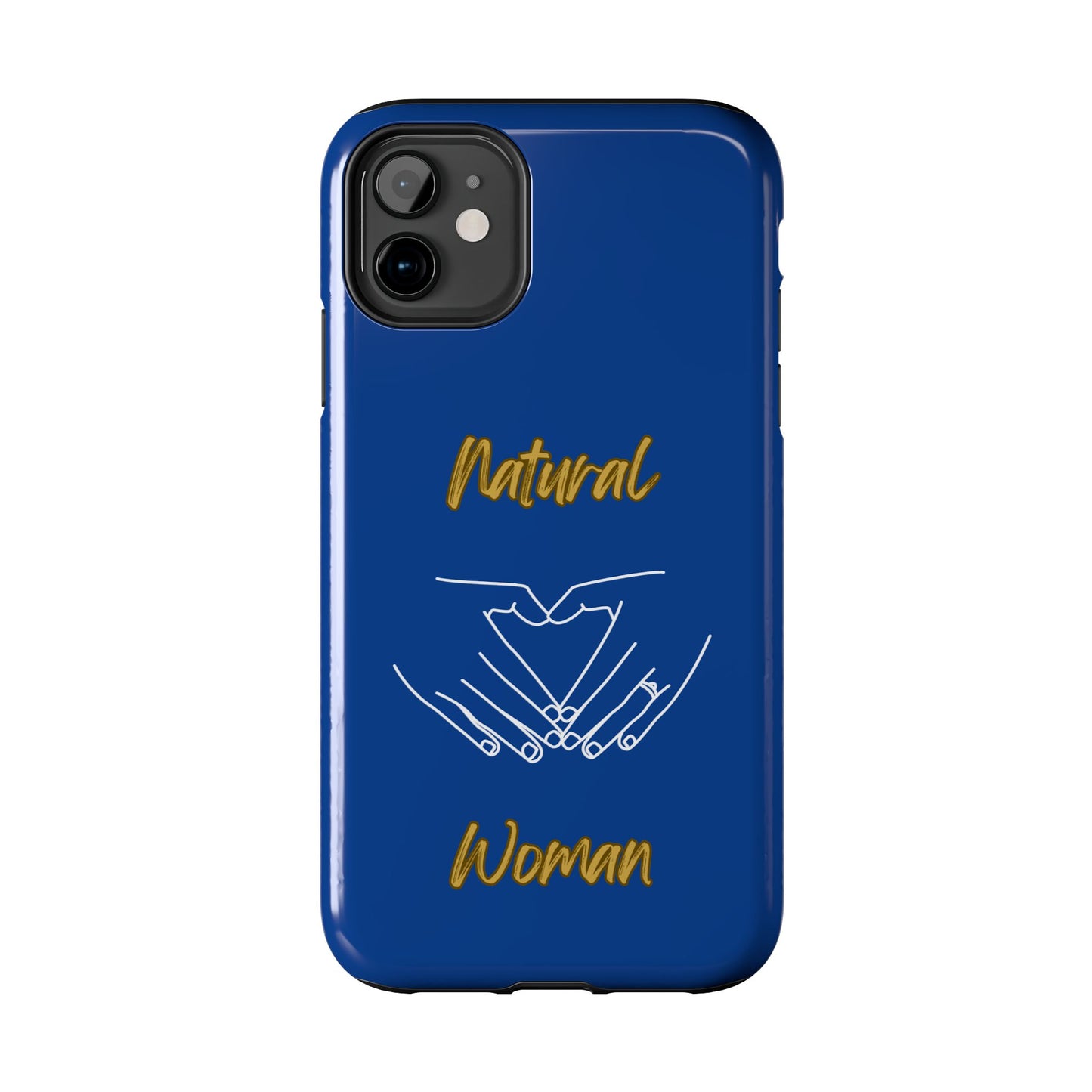 Natural Woman I Love You (WL)Tough Phone Cases DARK BLUE