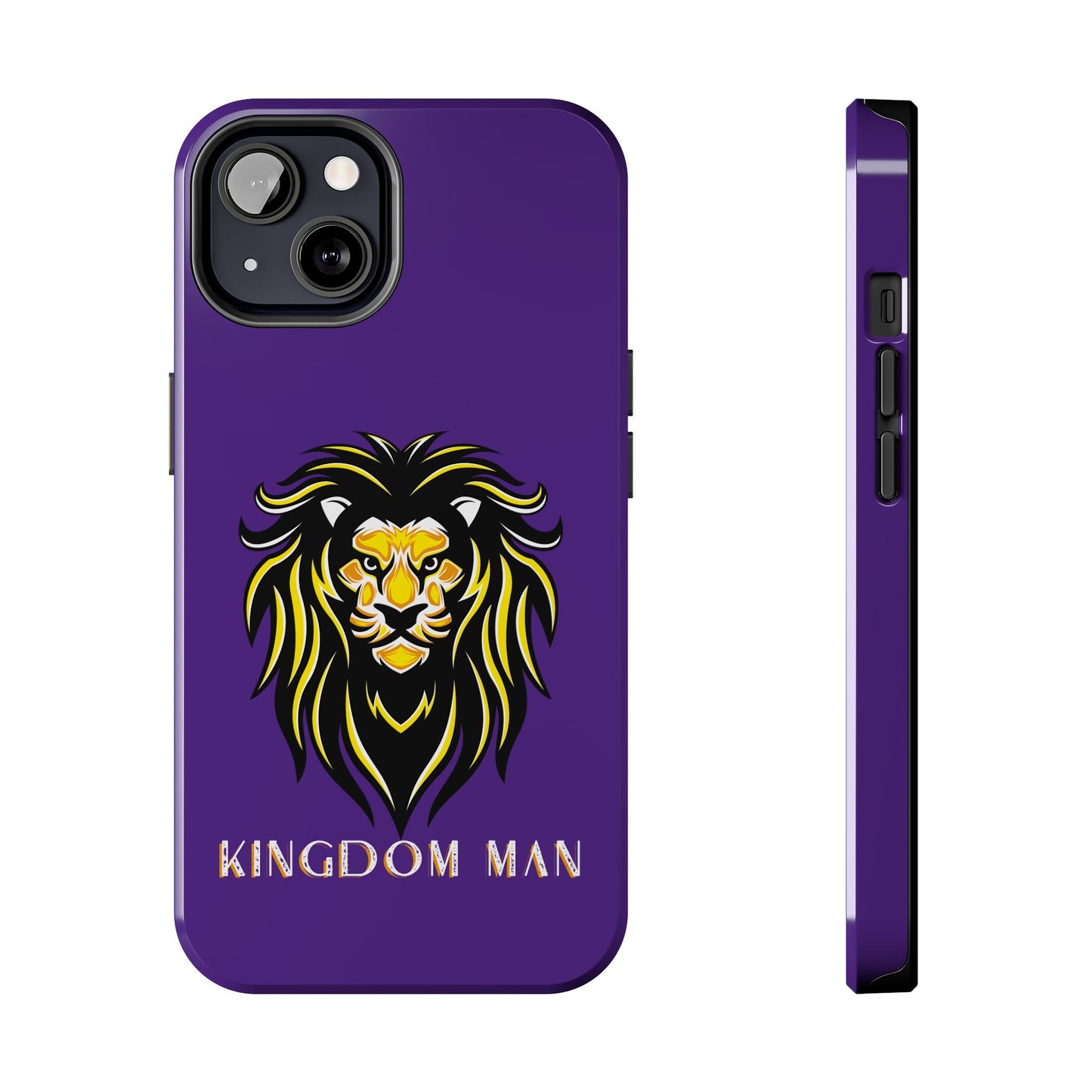 Kingdom Man (White-Gold Label) Tough Phone Case PURPLE