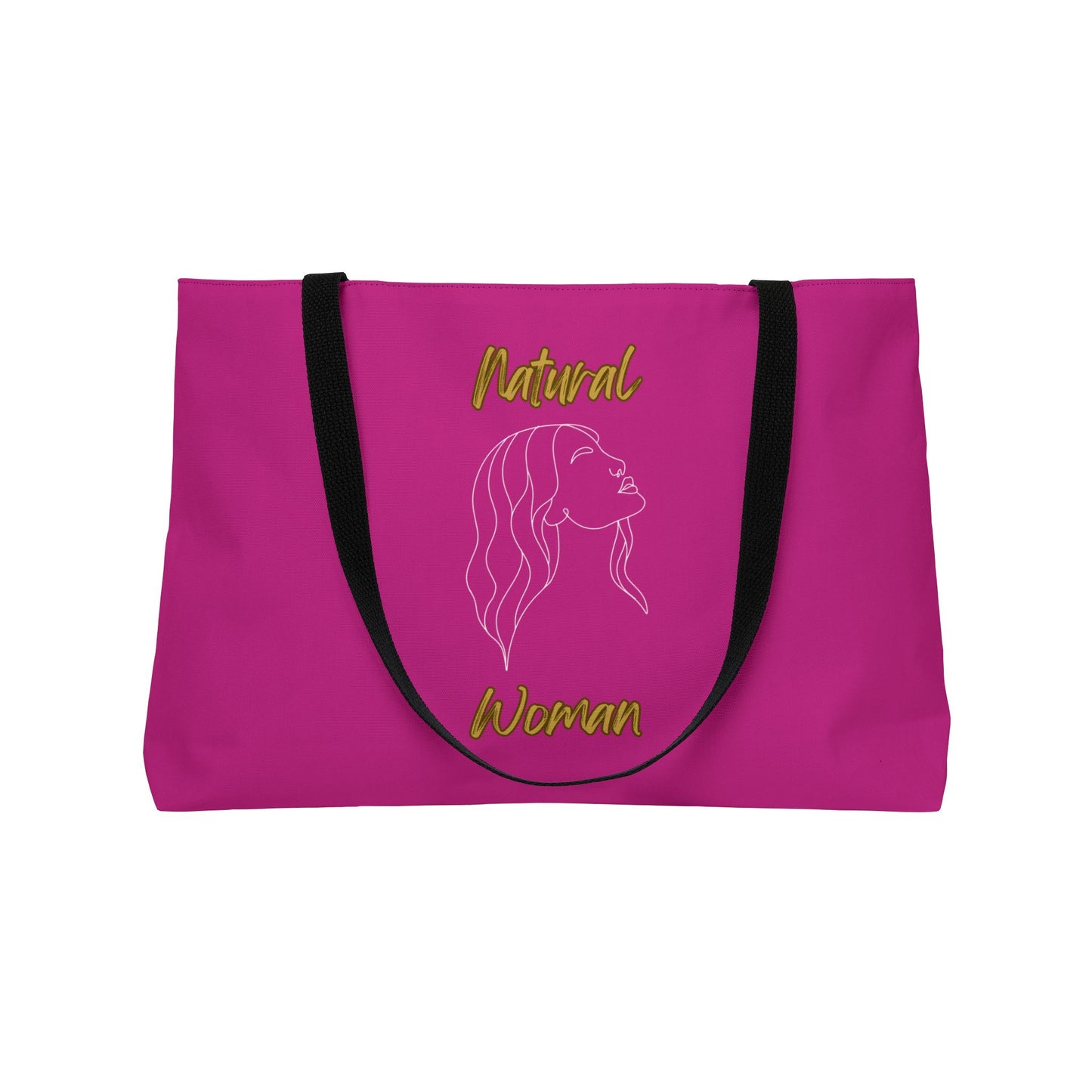 Natural Woman Breeze On Face (WL) Weekender Tote Bag PINK