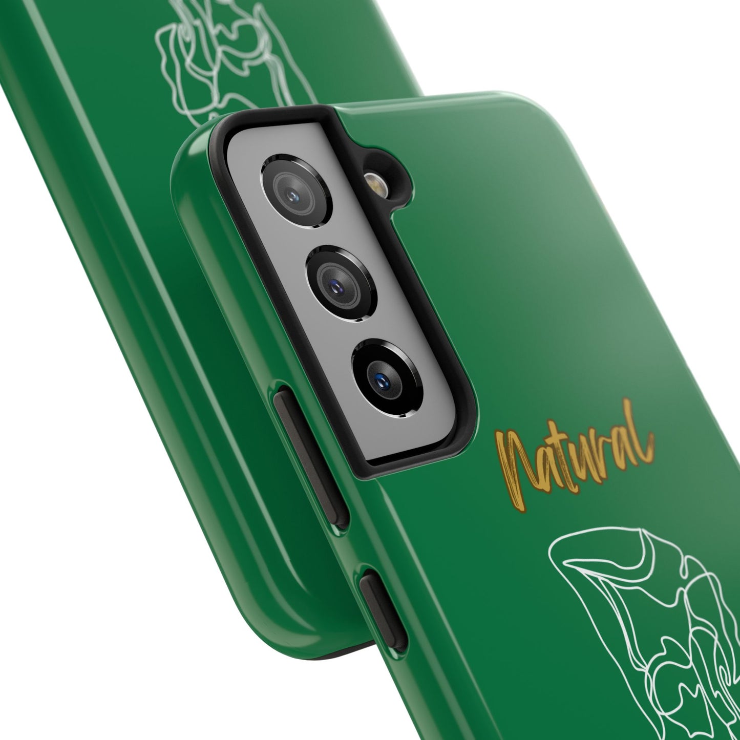 Natural Woman Flexible (WL)Tough Phone Cases DARK GREEN