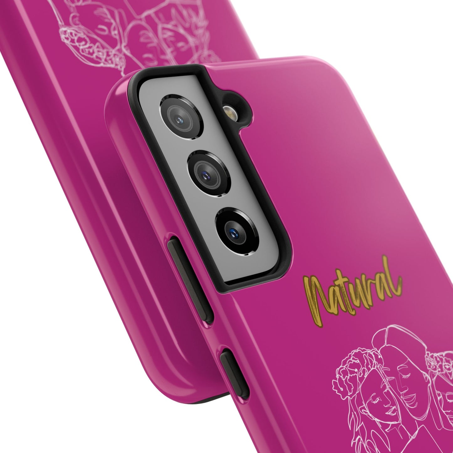 Natural Woman Me & My Girls (WL)Tough Phone Cases PINK