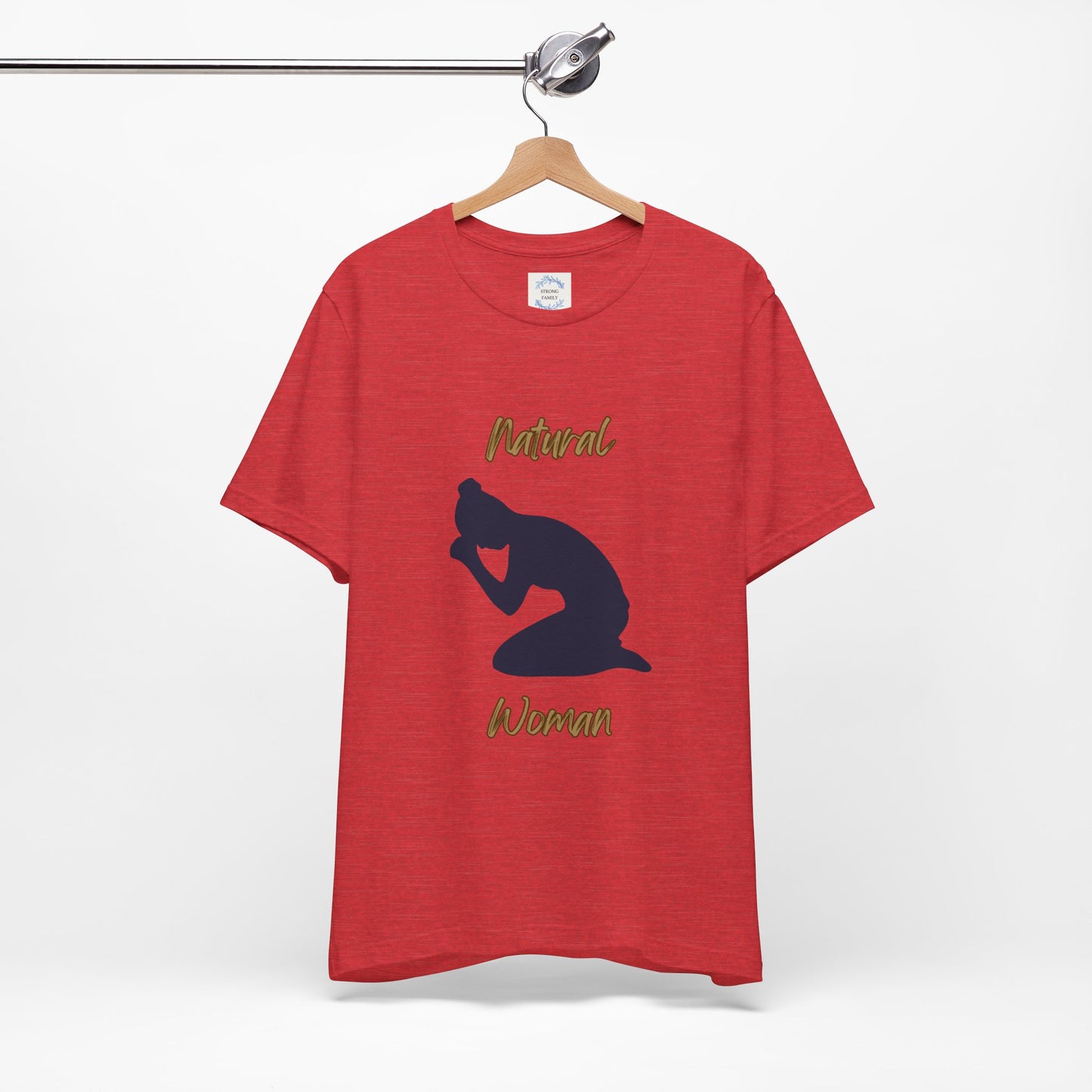 Natural Woman Pray (BL) Short Sleeve T-Shirt
