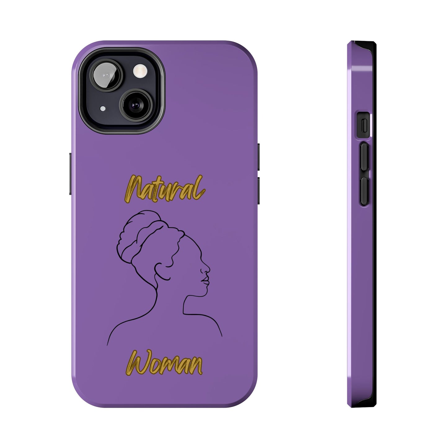 Natural Woman Mixed (BL)Tough Phone Cases LIGHT PURPLE