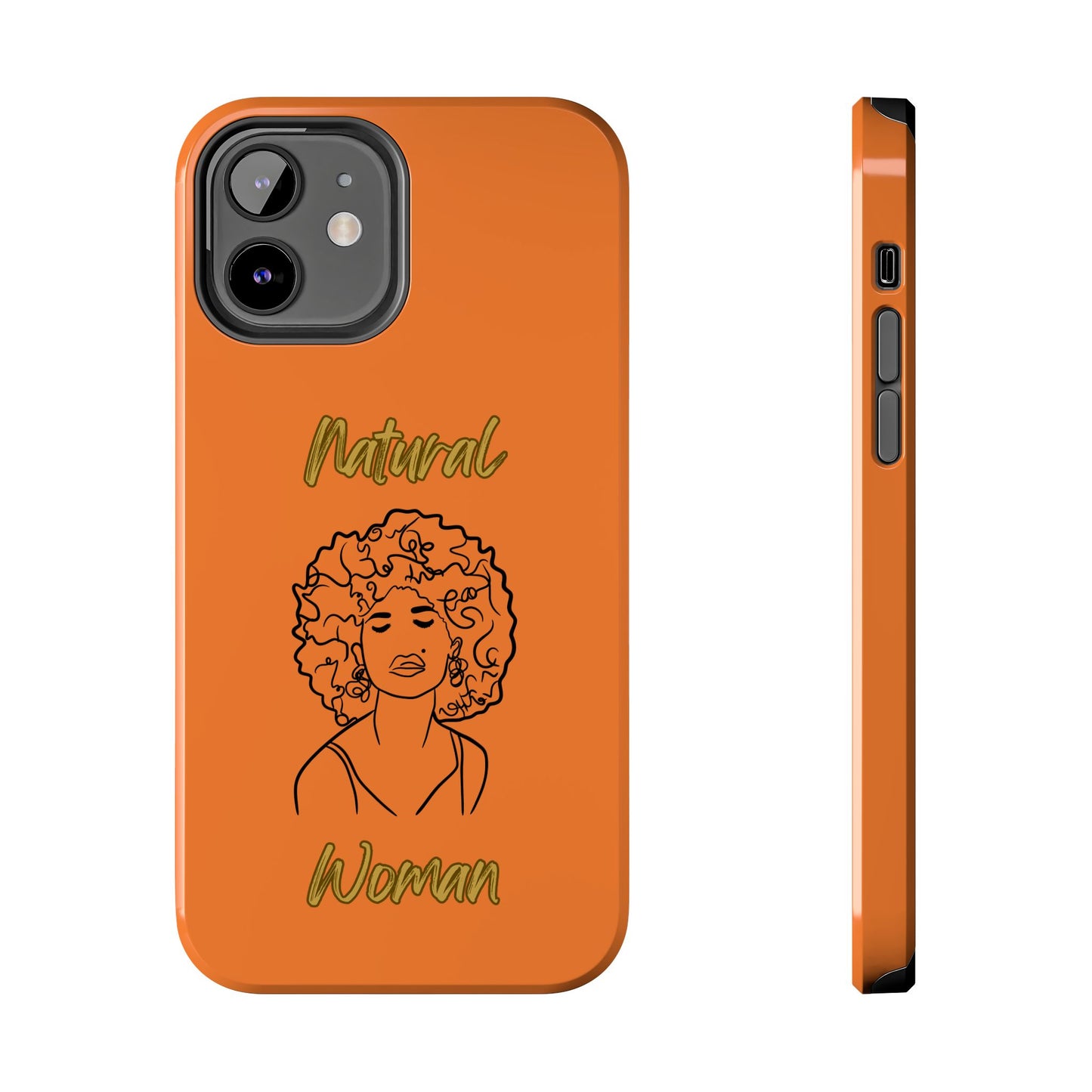 Natural Woman All About Me (BL)Tough Phone Cases CRUSTA