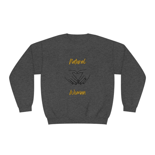 Natural Woman I Love You (BL)  Crewneck Sweatshirt