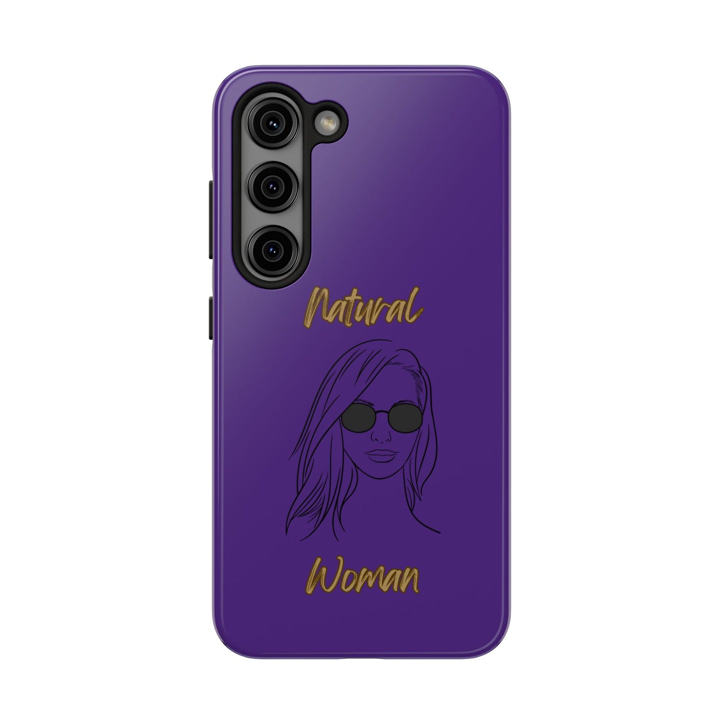 Natural Woman Shades (BL)Tough Phone Cases PURPLE