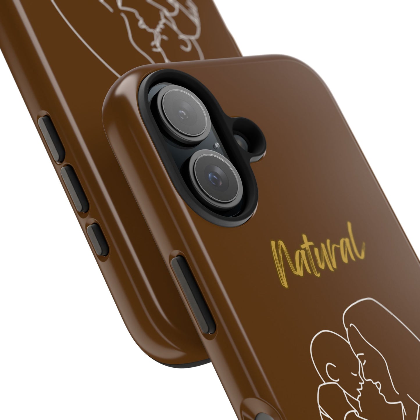Natural Woman Joy (WL) Tough Phone Cases BROWN