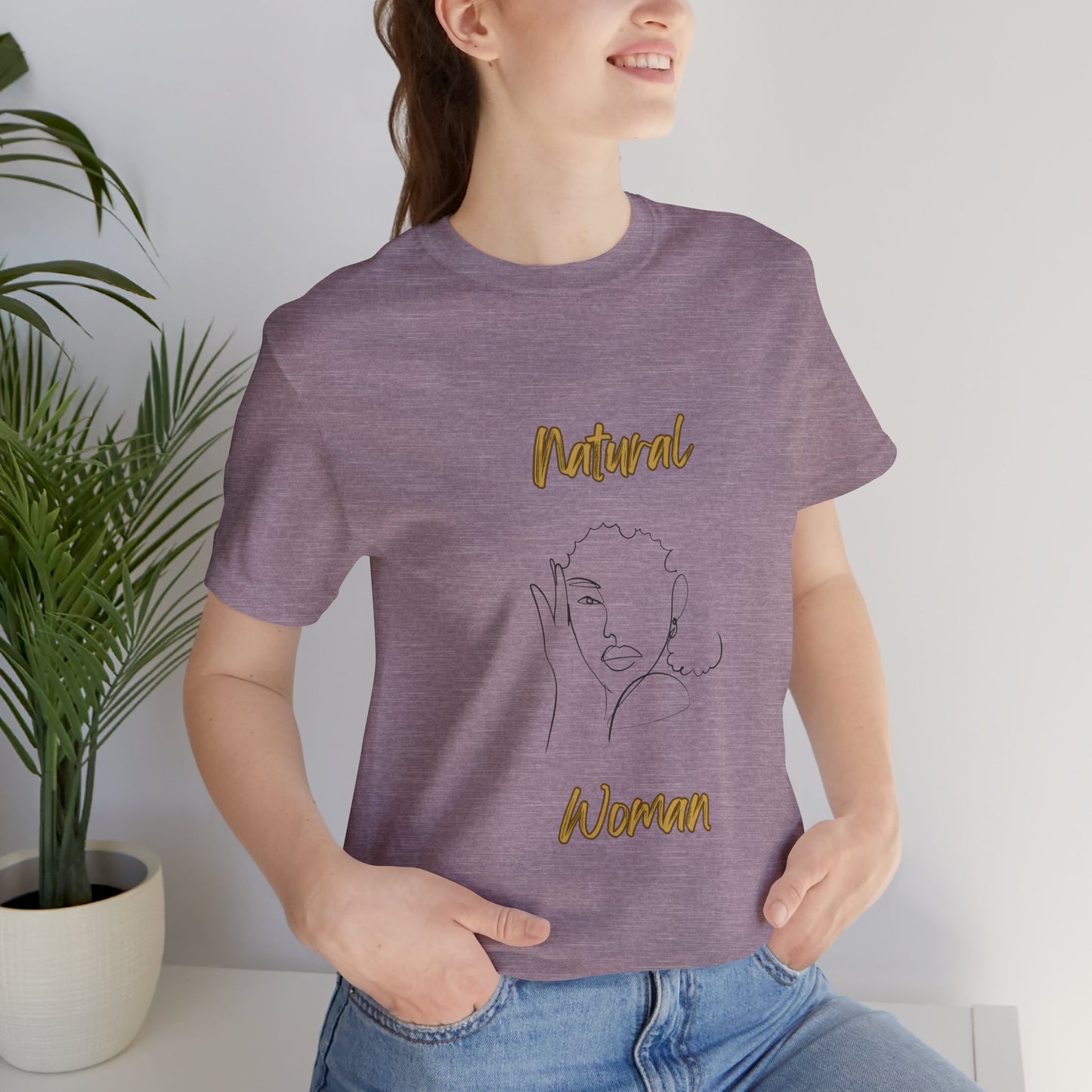 Natural Woman Let's Be Friends (BL) Short Sleeve T-Shirt