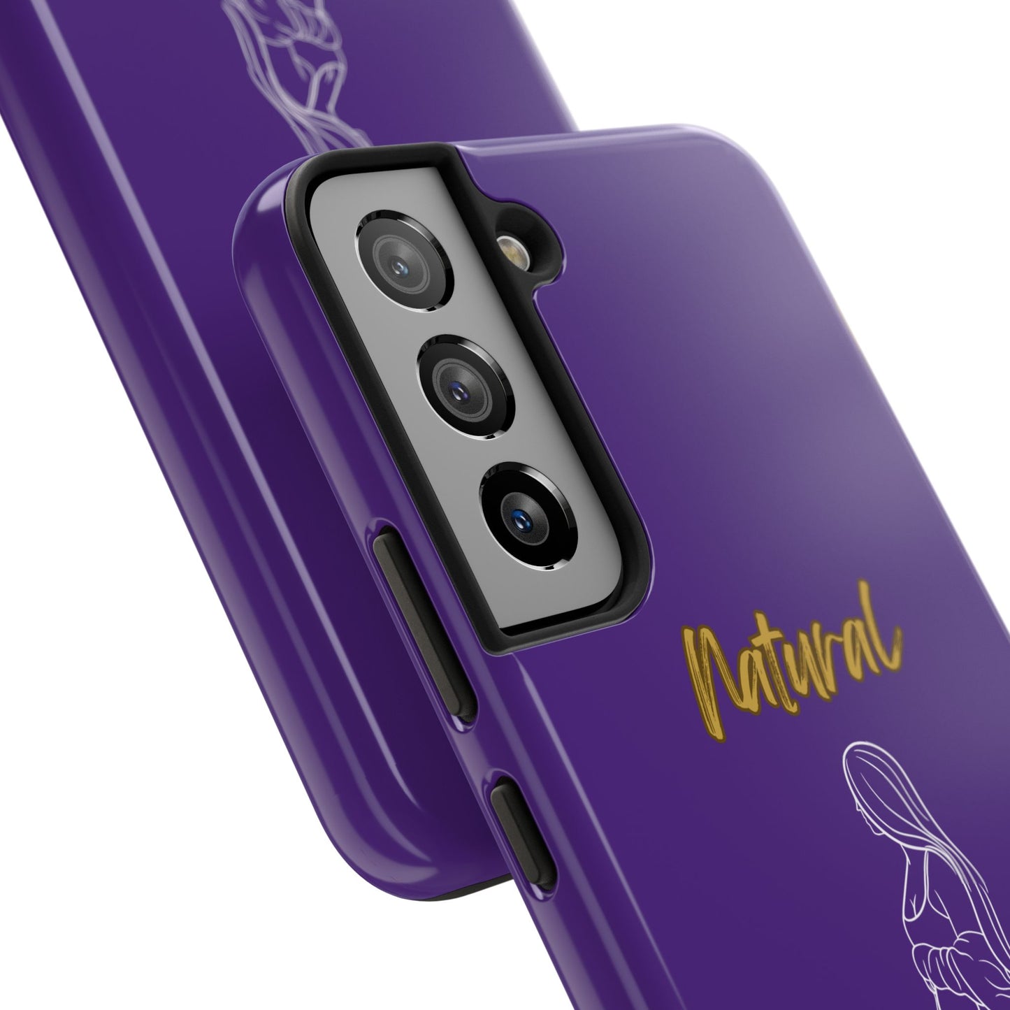 Natural Woman Expecting (WL)Tough Phone Cases PURPLE