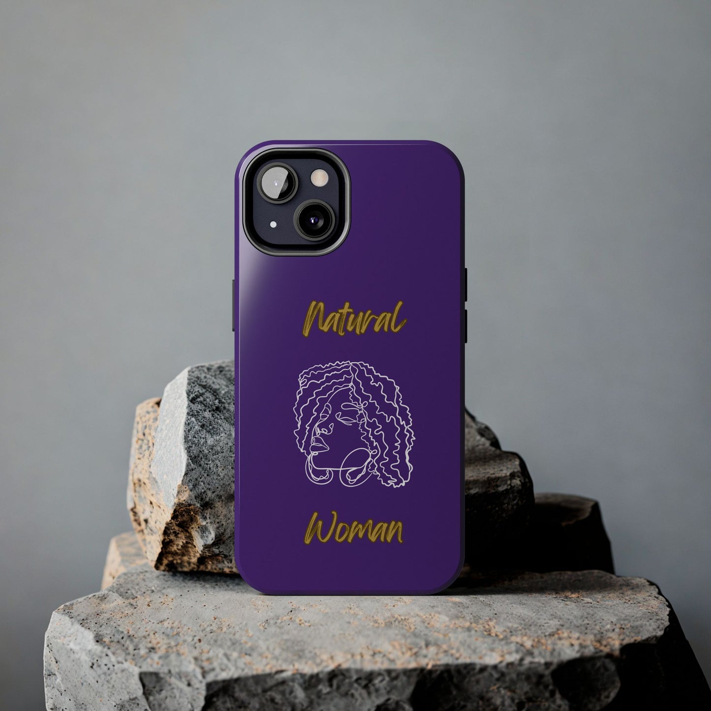 Natural Woman Naturally Me (WL)Tough Phone Cases PURPLE