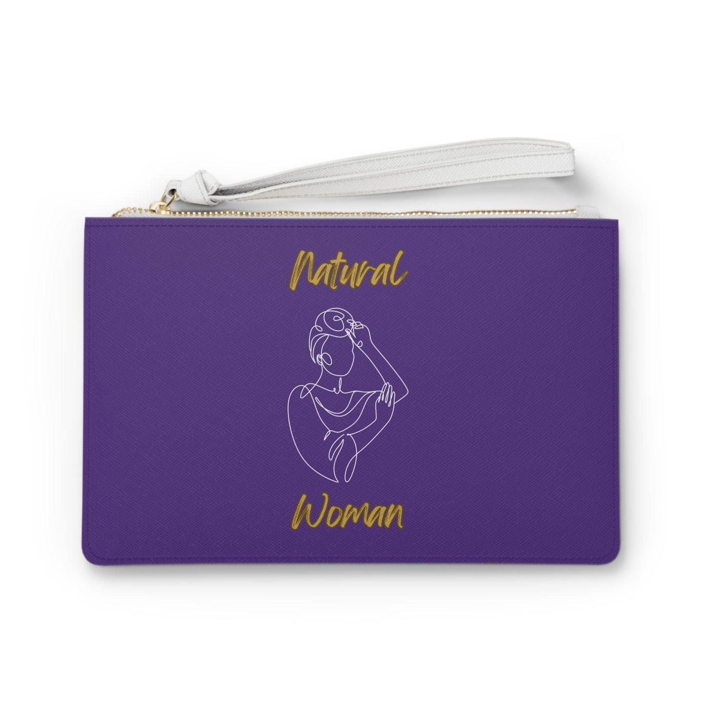 Natural Woman Style (WL) Clutch Bag PURPLE