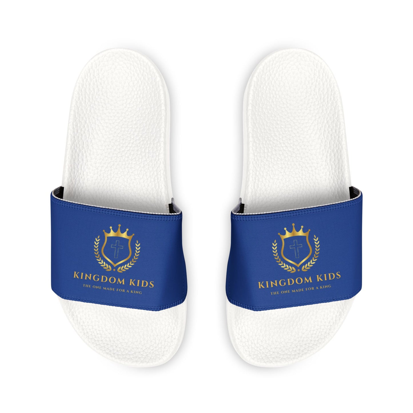 Kingdom Kids Youth Removable-Strap Sandals (Dark Blue)