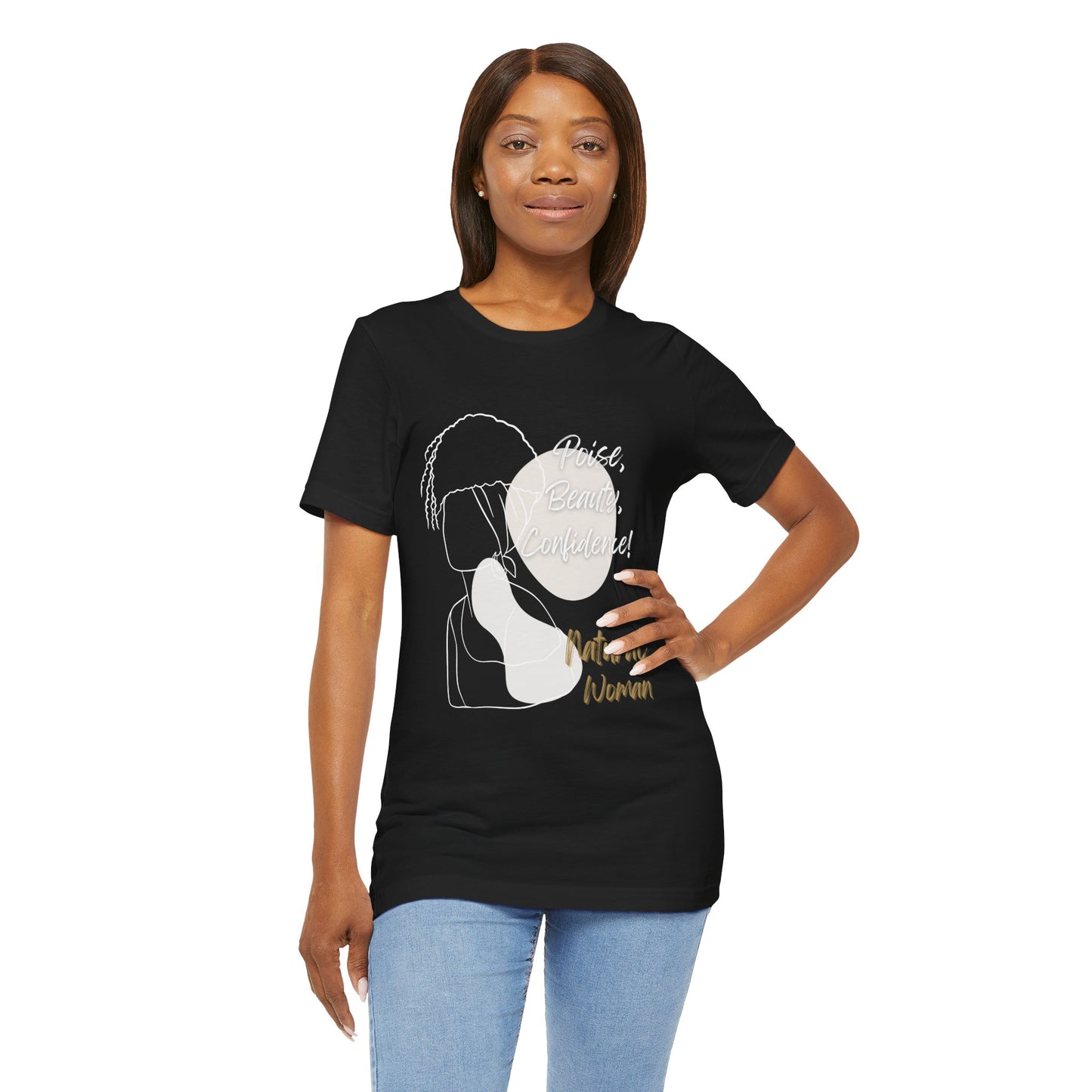 Natural Woman Puff (WL) Short Sleeve T-Shirt