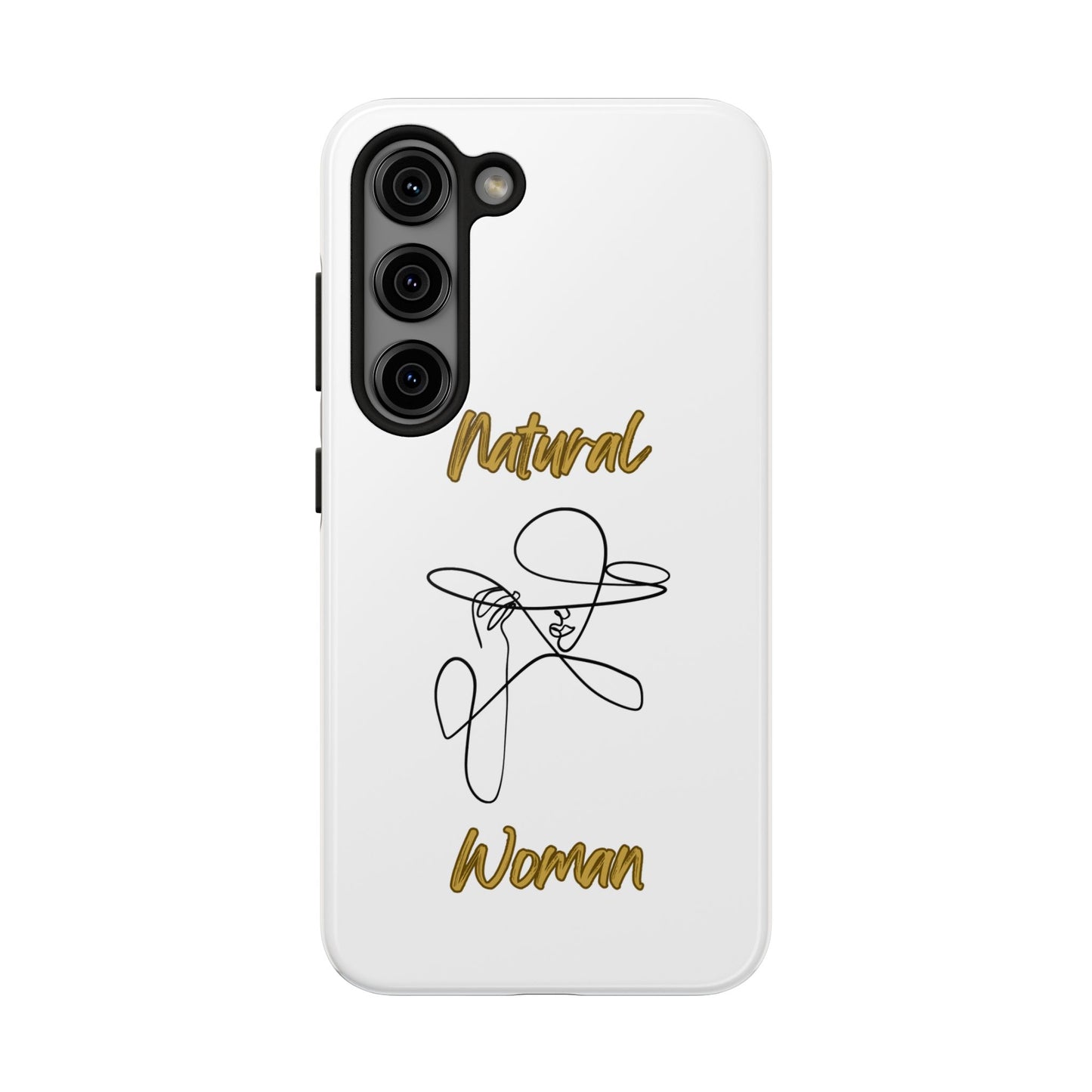Natural Woman An Original (BL)Tough Phone Cases WHITE