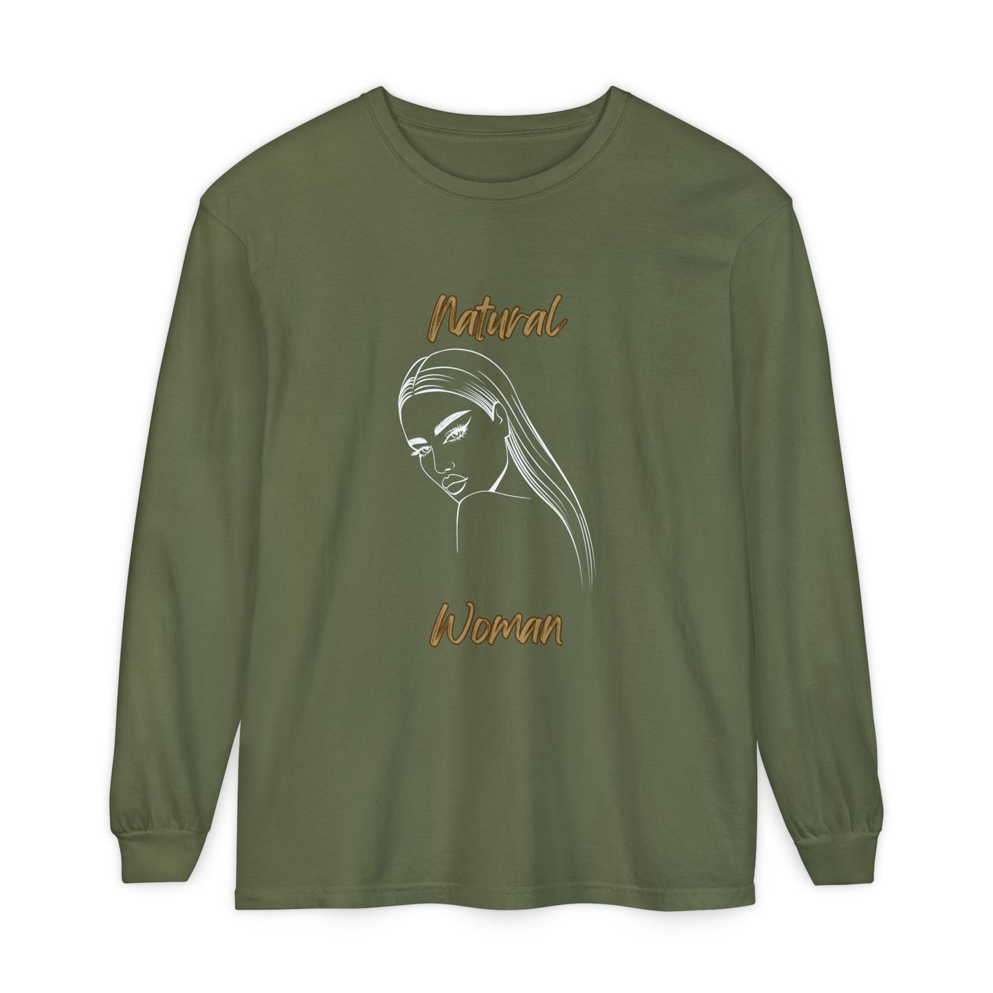 Natural Woman The Stare (WL) Long Sleeve T-Shirt