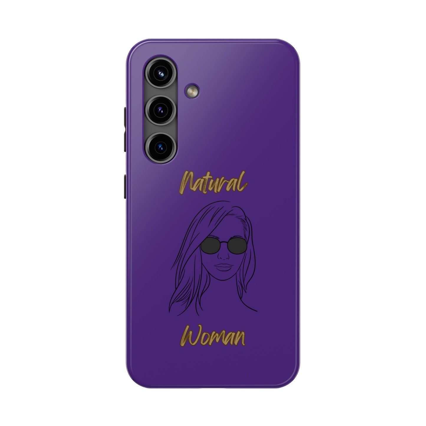 Natural Woman Shades (BL)Tough Phone Cases PURPLE