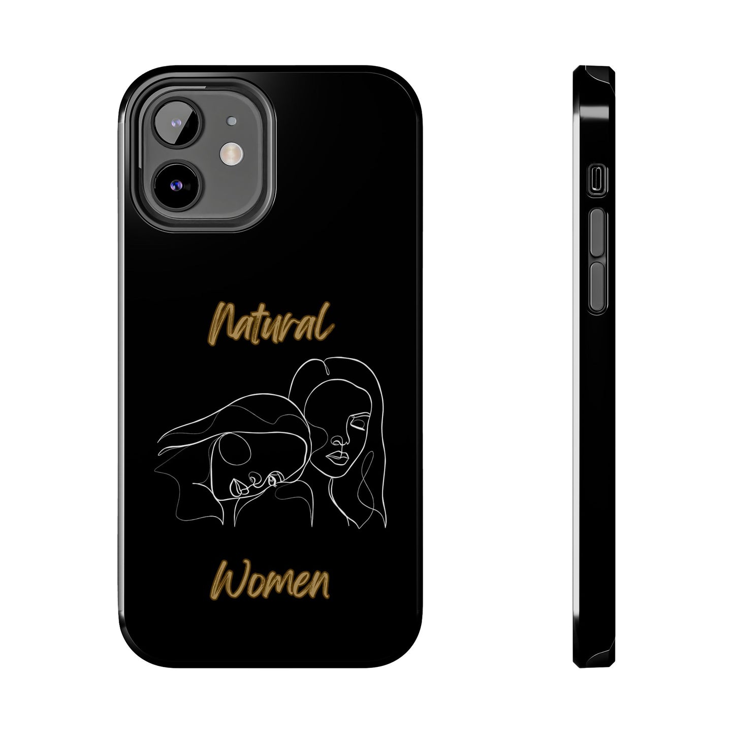 Natural Woman Sisters (WL)Tough Phone Cases BLACK