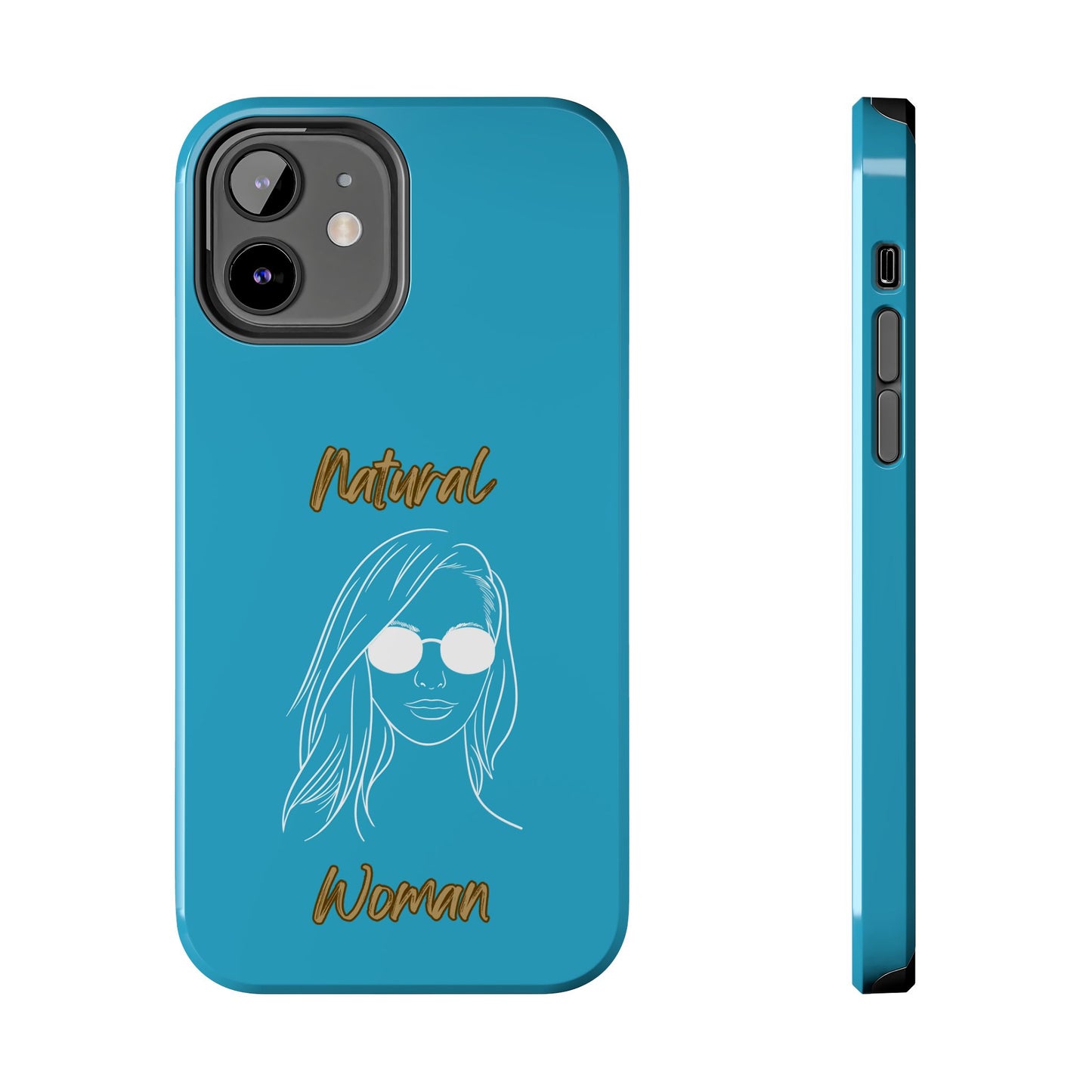 Natural Woman Shades (WL)Tough Phone Cases TURQUOISE