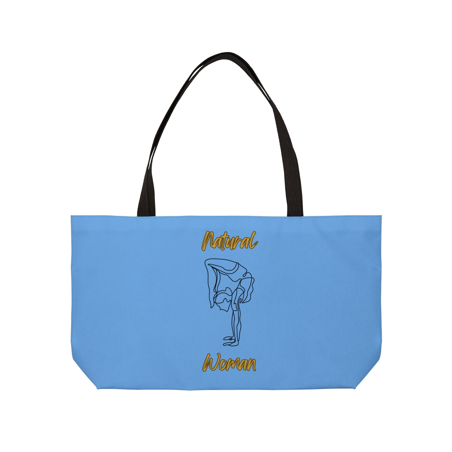 Natural Woman Flexible (BL) Weekender Tote Bag LIGHT BLUE
