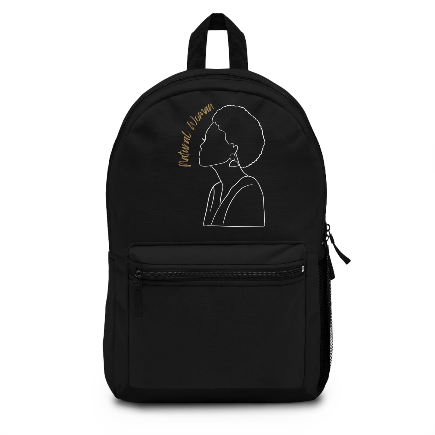 Natural Woman Sm Fro (WL) Backpack BLACK