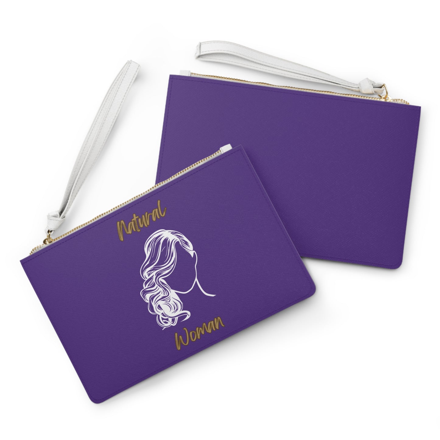 Natural Woman Long Curl (WL) Clutch Bag PURPLE