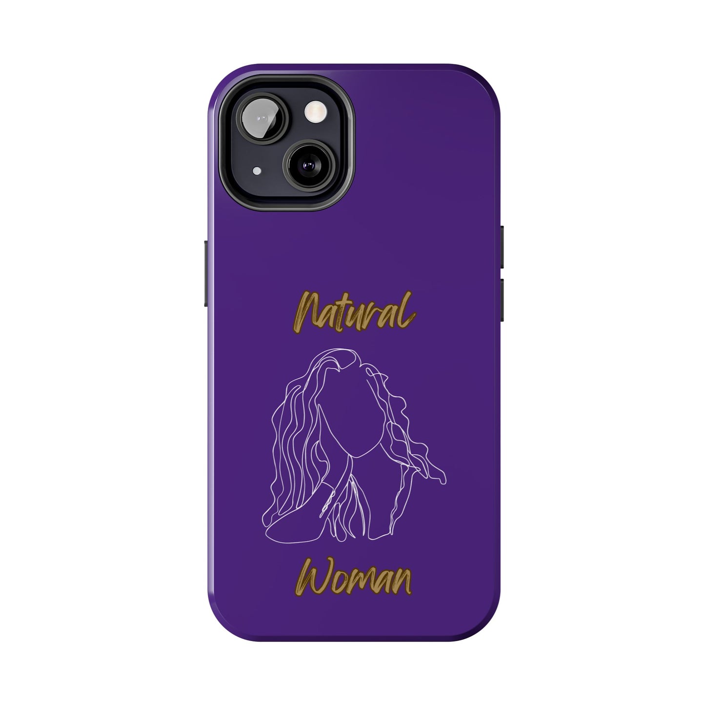 Natural Woman Relaxed (WL) Tough Phone Cases PURPLE