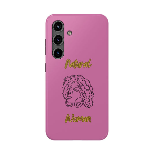 Natural Woman Naturally Me (BL)Tough Phone Cases LIGHT PINK