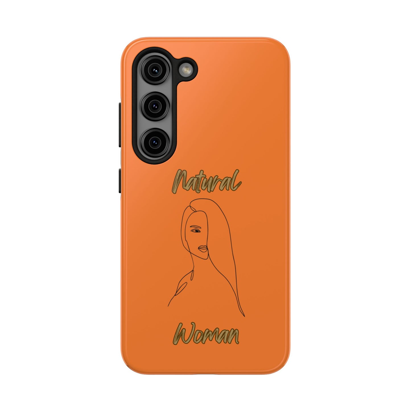 Natural Woman Covered Eye (BL)Tough Phone Cases CRUSTA