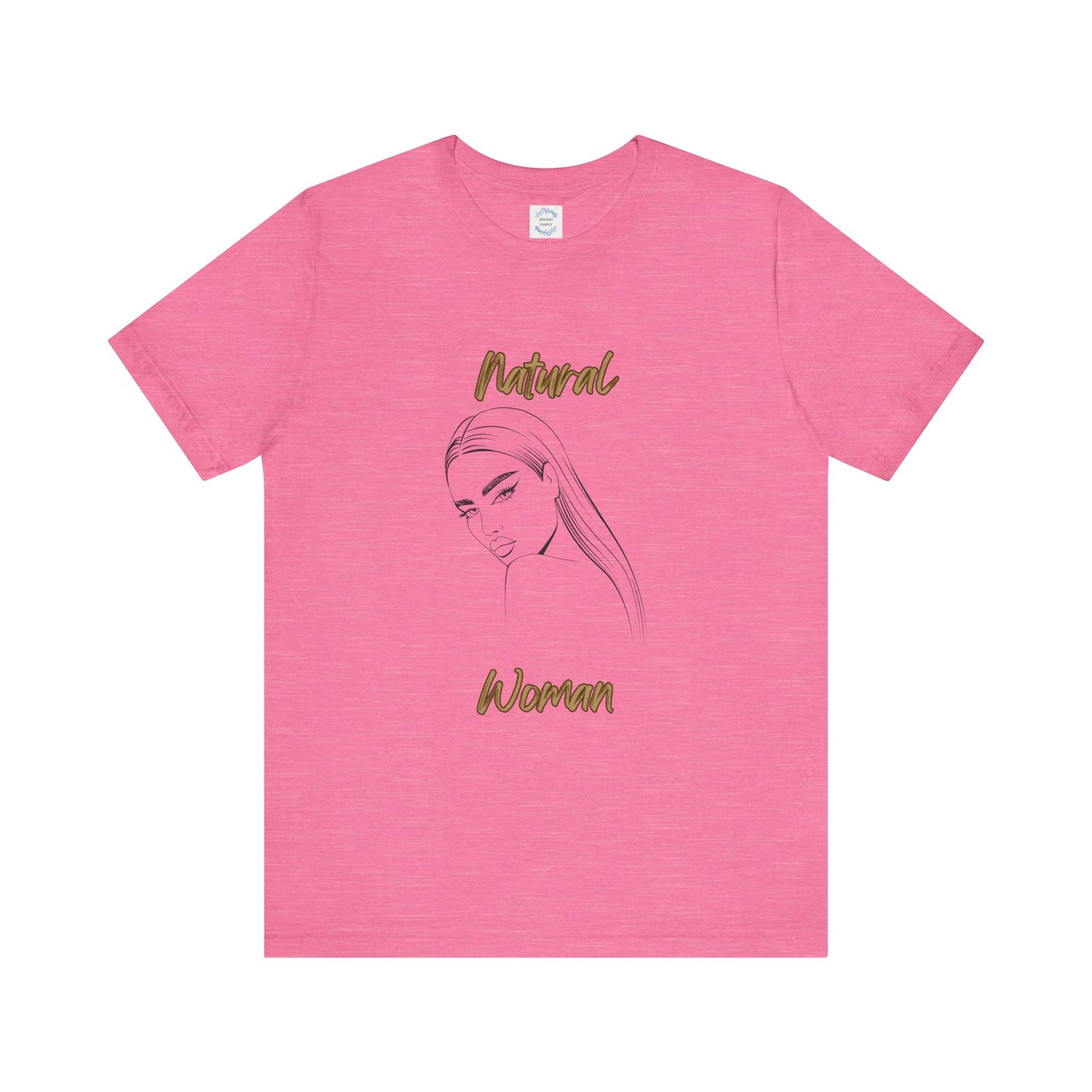 Natural Woman The Stare (BL) Short Sleeve T-Shirt