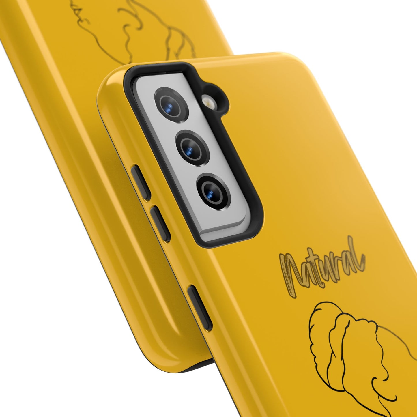 Natural Woman Mixed (BL)Tough Phone Cases YELLOW