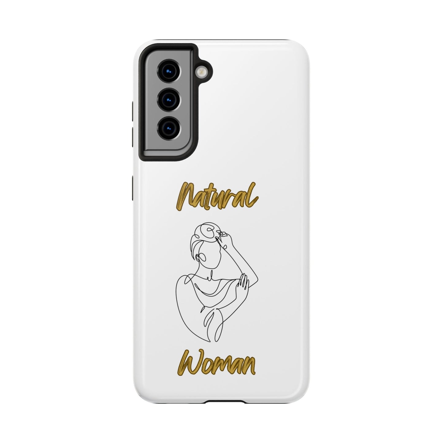 Natural Woman Style (BL)Tough Phone Cases WHITE