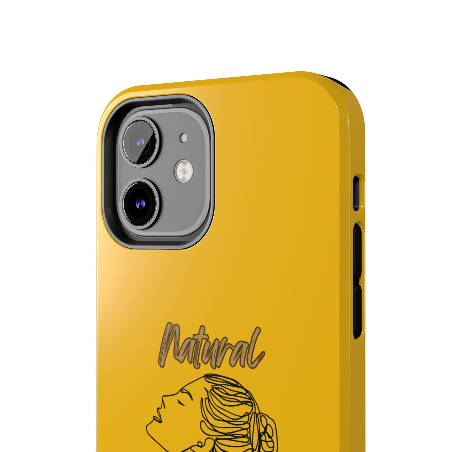 Natural Woman Wet Bun (BL) Tough Phone Cases YELLOW