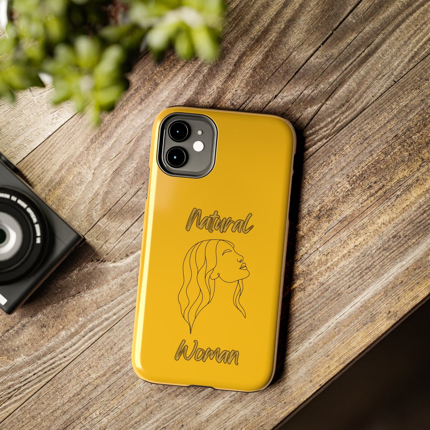 Natural Woman Breeze On Face (BL)Tough Phone Cases YELLOW