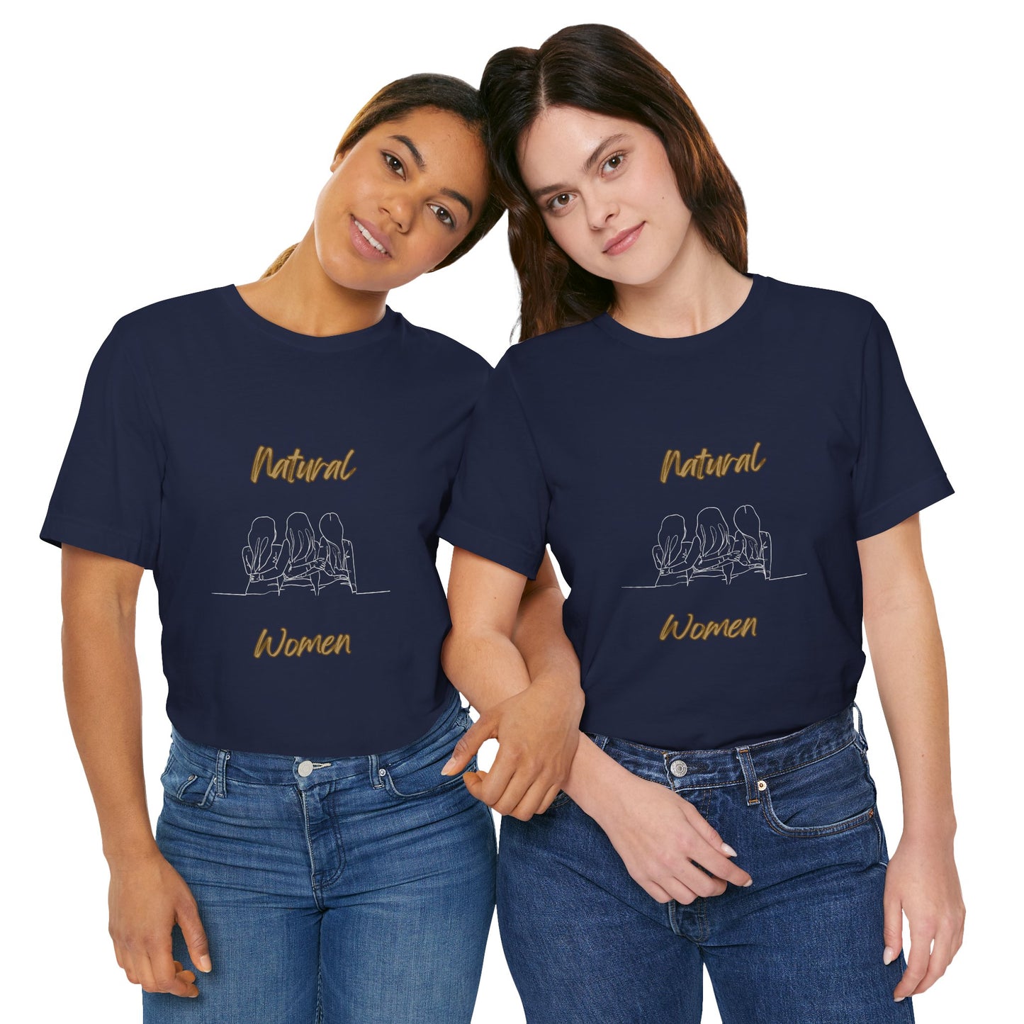 Natural Women Loving Friends (WL) Short Sleeve T-Shirt