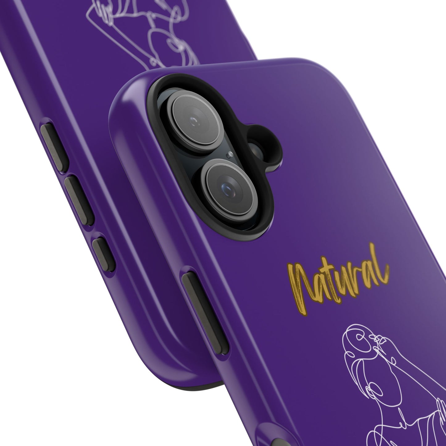 Natural Woman Style (WL)Tough Phone Cases PURPLE