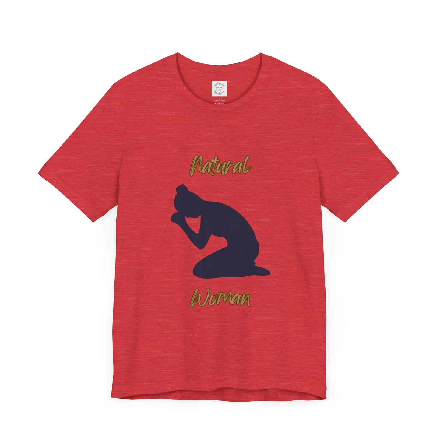 Natural Woman Pray (BL) Short Sleeve T-Shirt