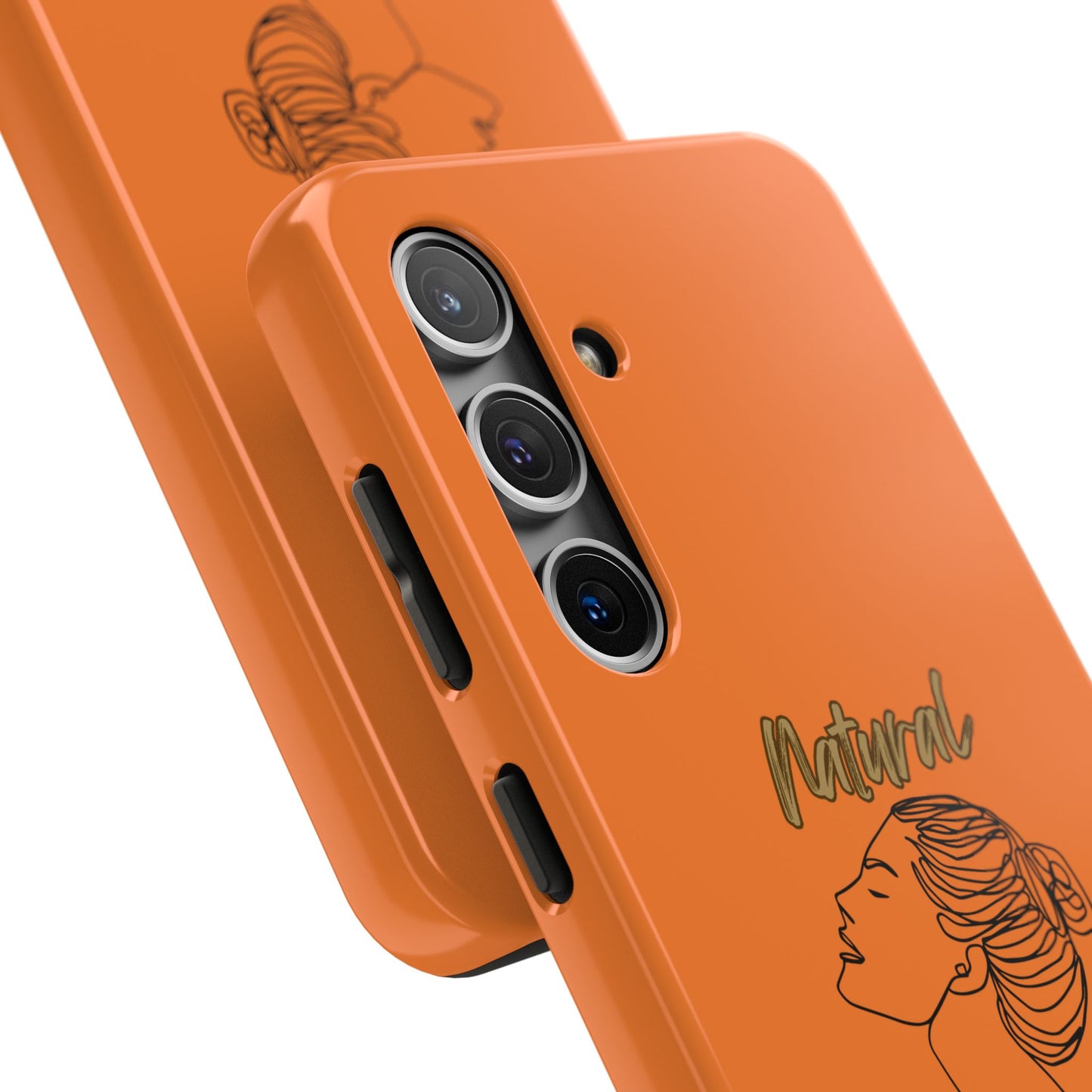 Natural Woman Wet Bun (BL) Tough Phone Cases CRUSTA