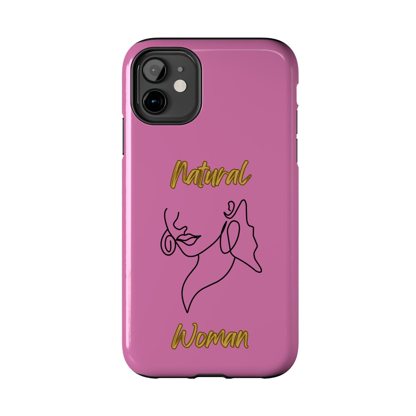 Natural Woman Lips (BL)Tough Phone Cases LIGHT PINK