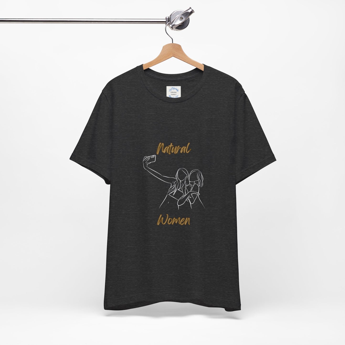 Natural Women Friends Selfie (WL) Short Sleeve T-Shirt