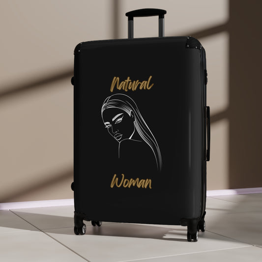 Natural Woman The Stare (WL) Suitcase BLACK