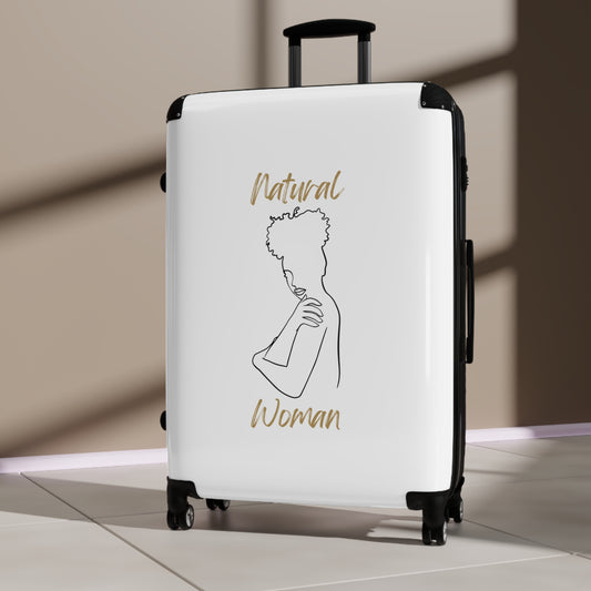 Natural Woman Sassy (BL) Suitcase WHITE