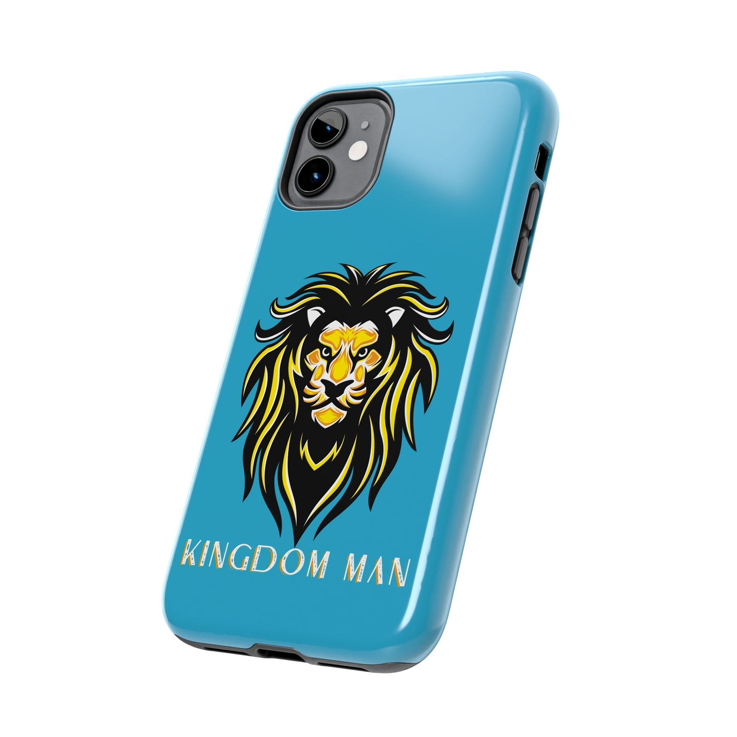 Kingdom Man (White-Gold Label) Tough Phone Case TURQUOISE