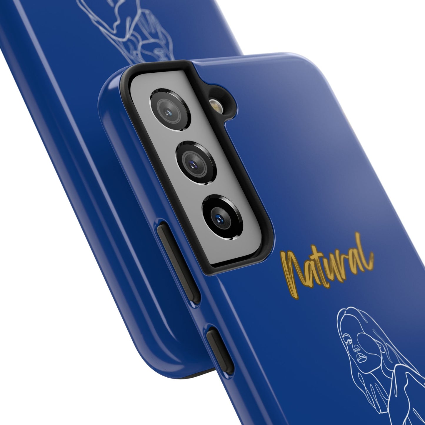 Natural Woman Care Free (WL)Tough Phone Cases DARK BLUE