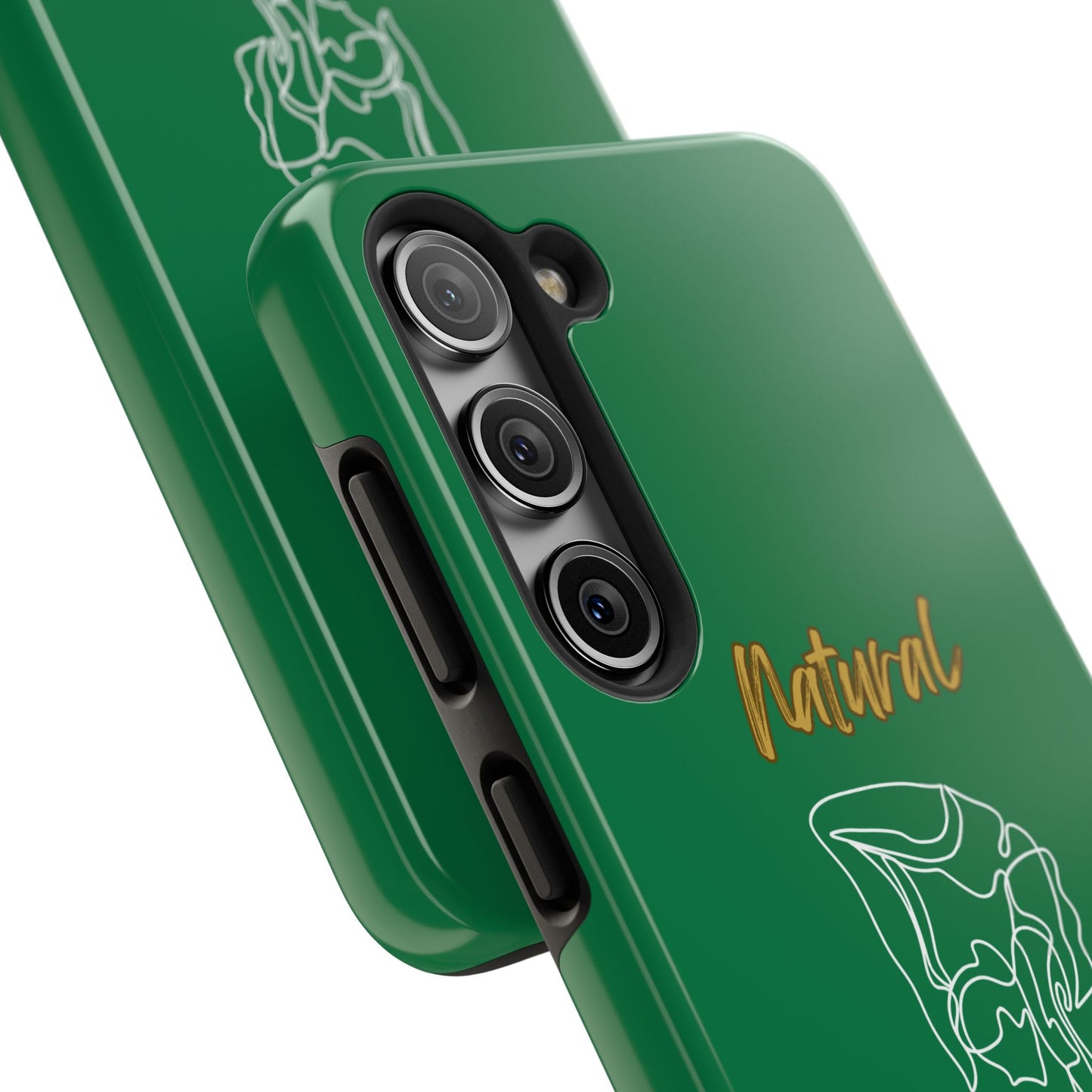 Natural Woman Flexible (WL)Tough Phone Cases DARK GREEN